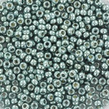 Miyuki rocailles Perlen 11/0 - Duracoat galvanized dark sea foam 11-4216